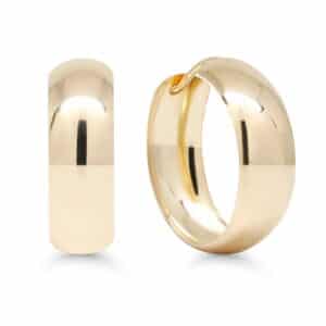 kultaiset korvarenkaat 5x15mm