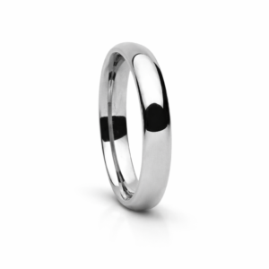 Bosie Tungsten sormus 4 mm kestävä volframisormus
