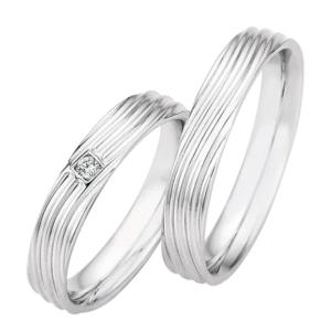 Kihlasormus hopeaa White Style Silver Legends 55/33030-040, sormus ilman kiviä Collection Ruesch