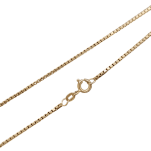 Kultainen kaulaketju riipukseen 1,3mm 60cm Venetsia ketju
