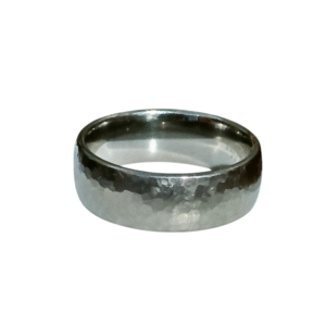 Schalins titaanikihlasormus 7mm Crystal Kuviolla sormus ALE
