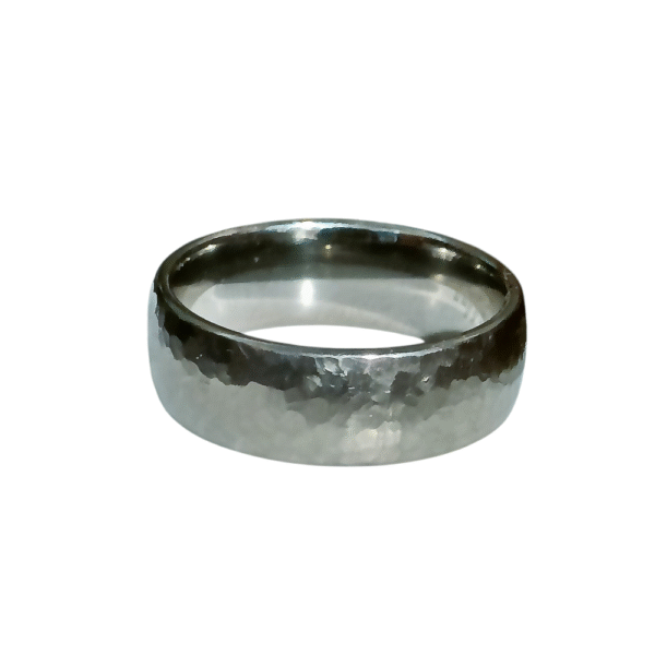 Schalins titaanikihlasormus 7mm Crystal Kuviolla sormus ALE