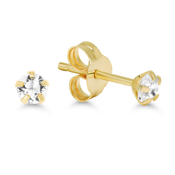 korvakorut 3mm zirkonia