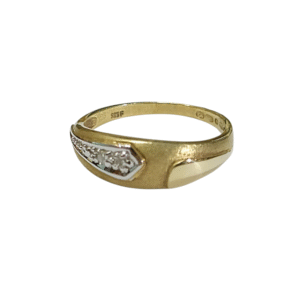 Vintage 14K timanttisormus,